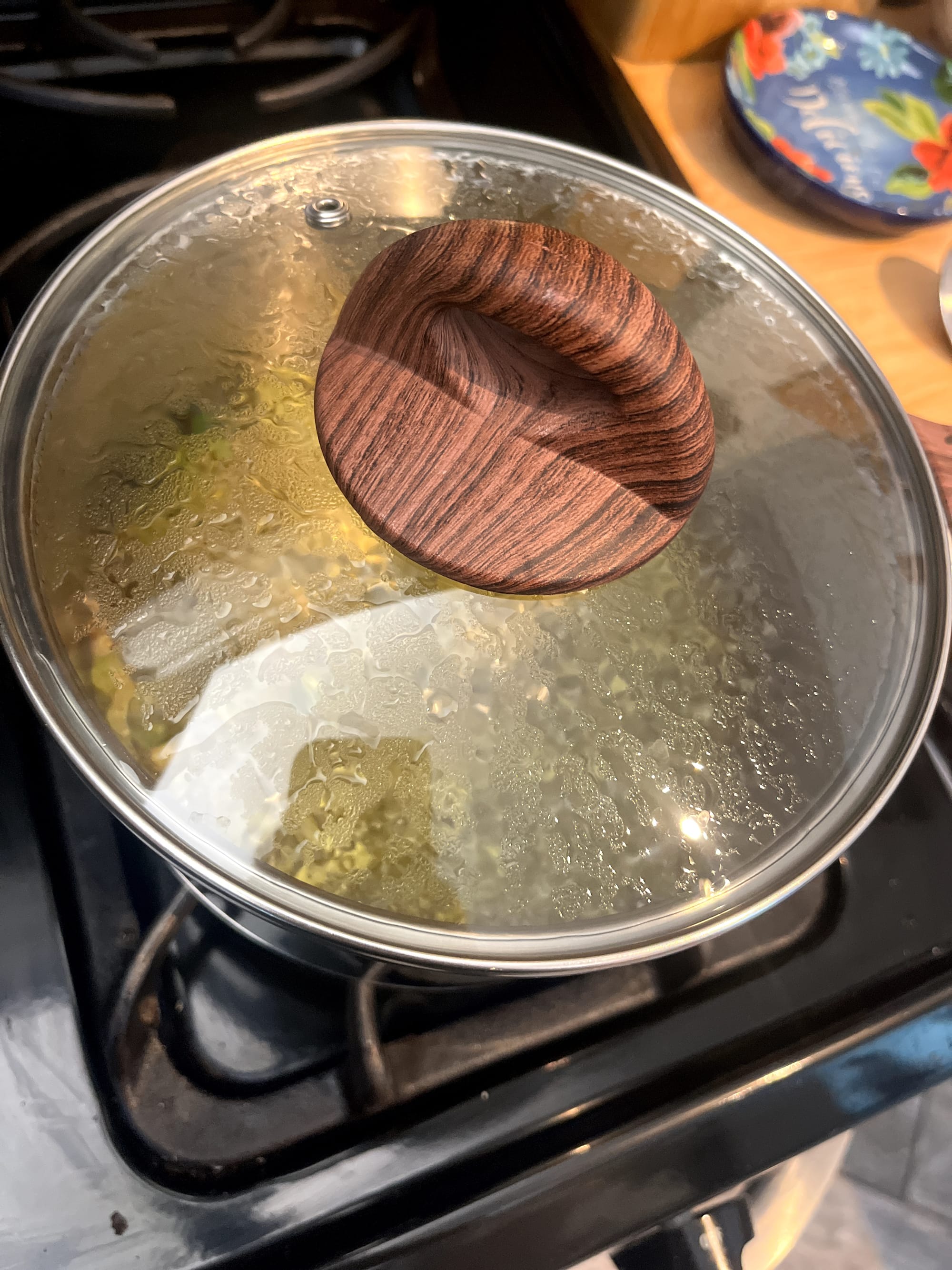 It really helps to have a nice, small-medium, stainless steel saucepan for simmering teas.
