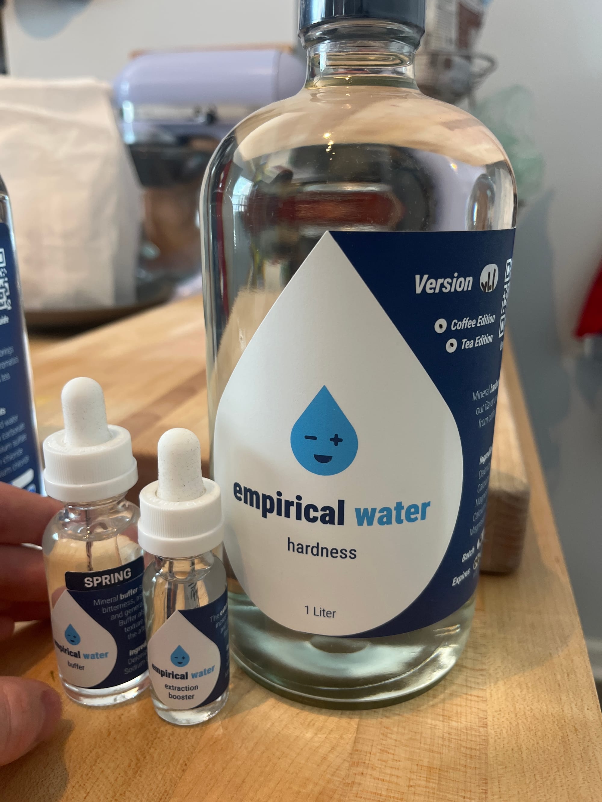 A newer bottle of Arby's Empirical Water concentrate - Spring